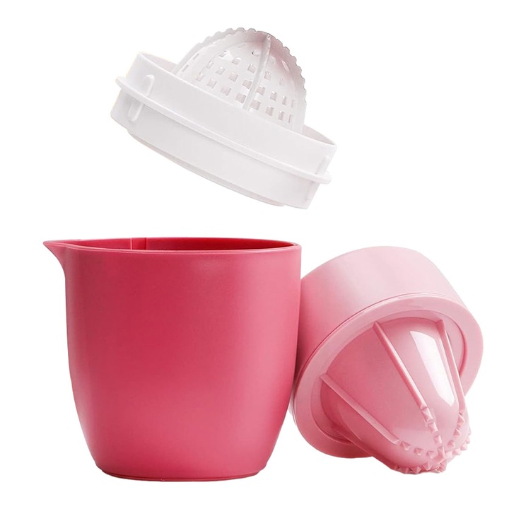 Ръчна сокоизстисквачка за цитруси, форма на лимон, уникален дизайн, малки размери