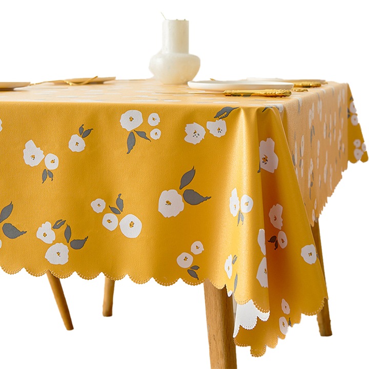 Asztalterítő, Jormftte, gumis, vízálló, többszínű, 60x120cm