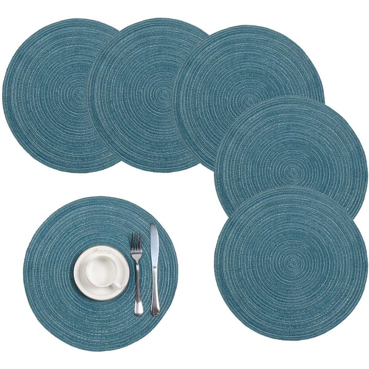 Set 6 naproane AMRINUGL, antiderapante, rezistente la caldura, 30x45cm