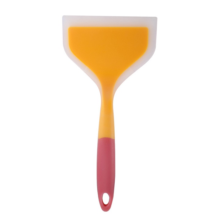 Spatula flexibila din silicon Enforose, set spatule pentru clatite, rezistenta la caldura, 30x8cm