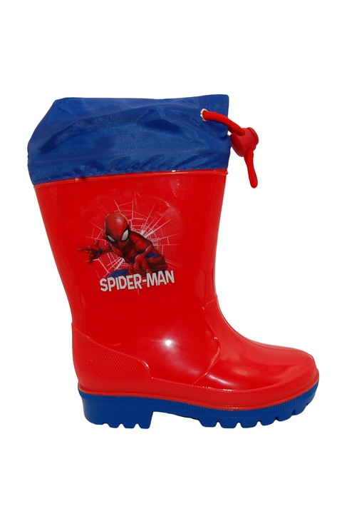 Marvel, Гумени ботуши Spiderman с връзка, Червен