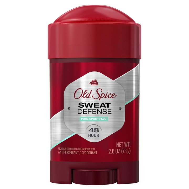 Deodorant Stick, Old Spice, Sweat Defense, 73g