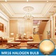 Becuri halogen MR16 12V 50W, 800 lumeni, alb cald 2800K, set de 6
