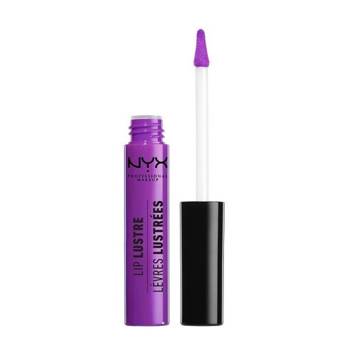 Luciu de buze, NYX Professional Makeup, Lip Lustre Glossy Lip Tint, 07 Violet Glass, 8 ml