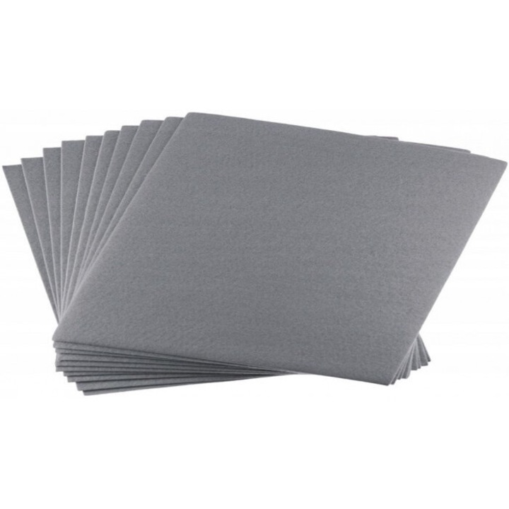 Set 10 foi filc Brewis, A3, gri, 1mm, 303x430mm