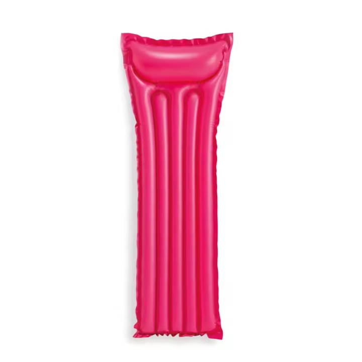 Надуваем дюшек Intex, Розов, 183 см х 69 см