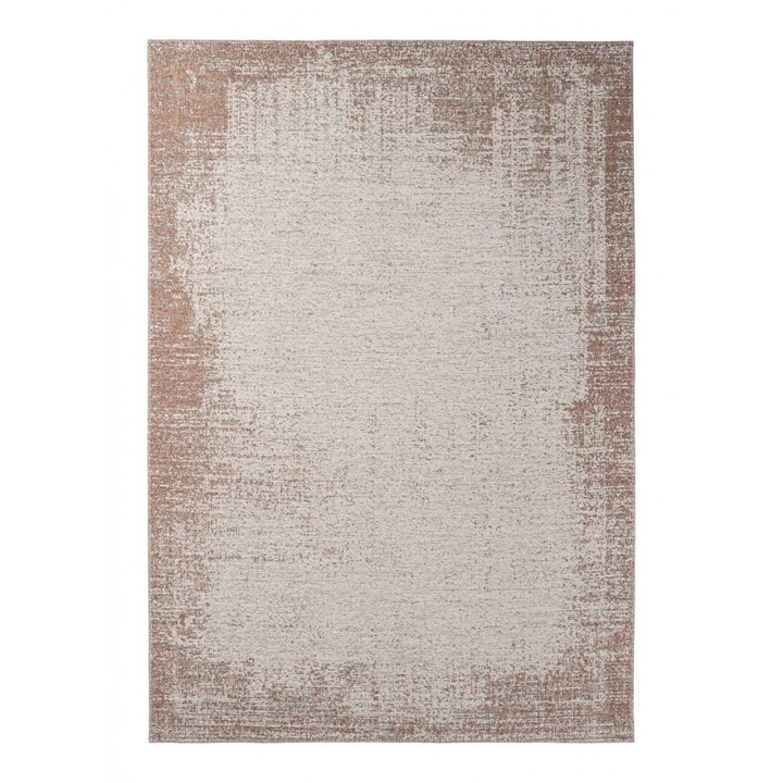 Covor textil rosu gri Silva 200x290x0.3 cm