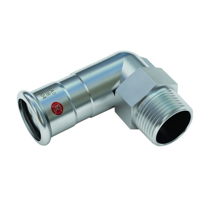 Коляно за преса инокс М 54х2