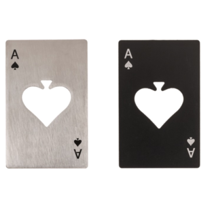 Покер метална отварачка за бутилки, универсален размер