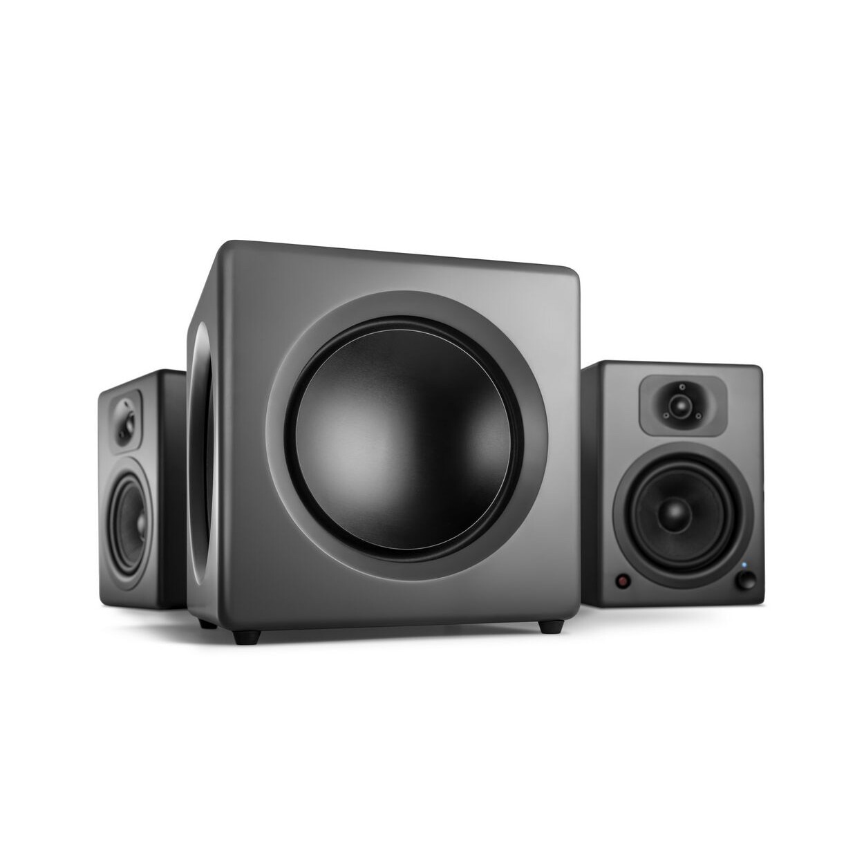Subwoofer activ Wavemaster Fusion, 125W, 2xRCA, gri