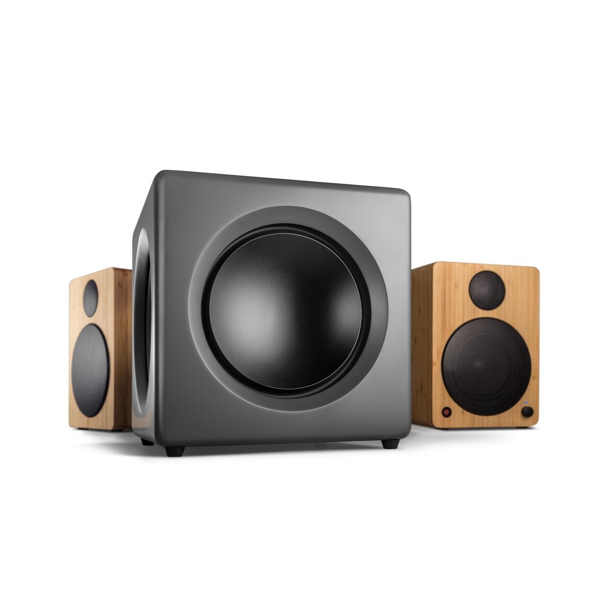 Subwoofer activ Wavemaster Fusion, 125W, 2xRCA, gri