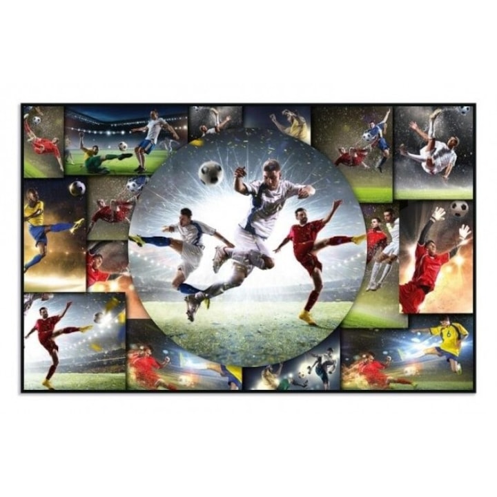 Mousepad Football Players, Herma, design anti-alunecare, 35x55cm, multicolor
