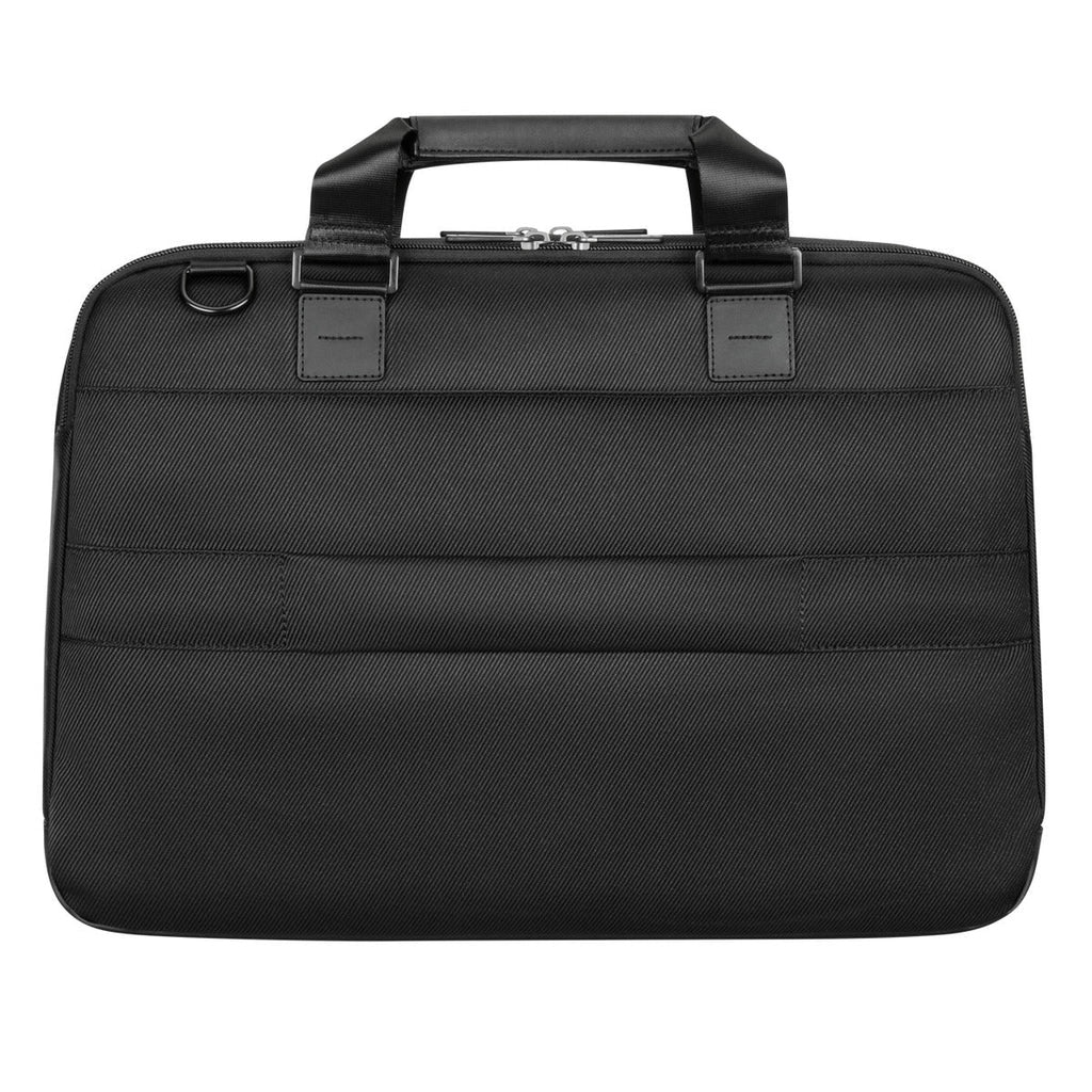Geanta laptop Targus Mobile Elite Topload, cu bretea de umar, negru, 15.6-16", nylon