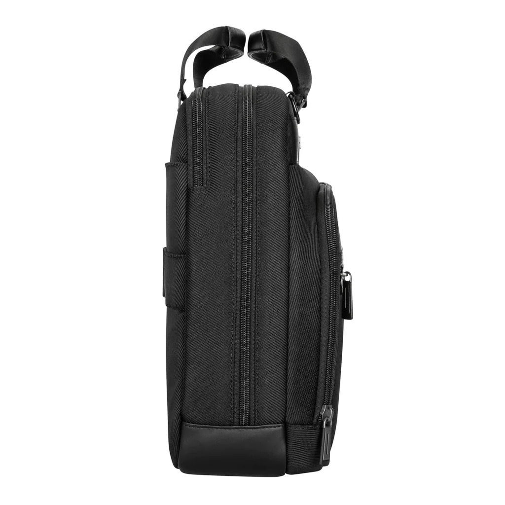 Geanta laptop Targus Mobile Elite Topload, cu bretea de umar, negru, 15.6-16", nylon