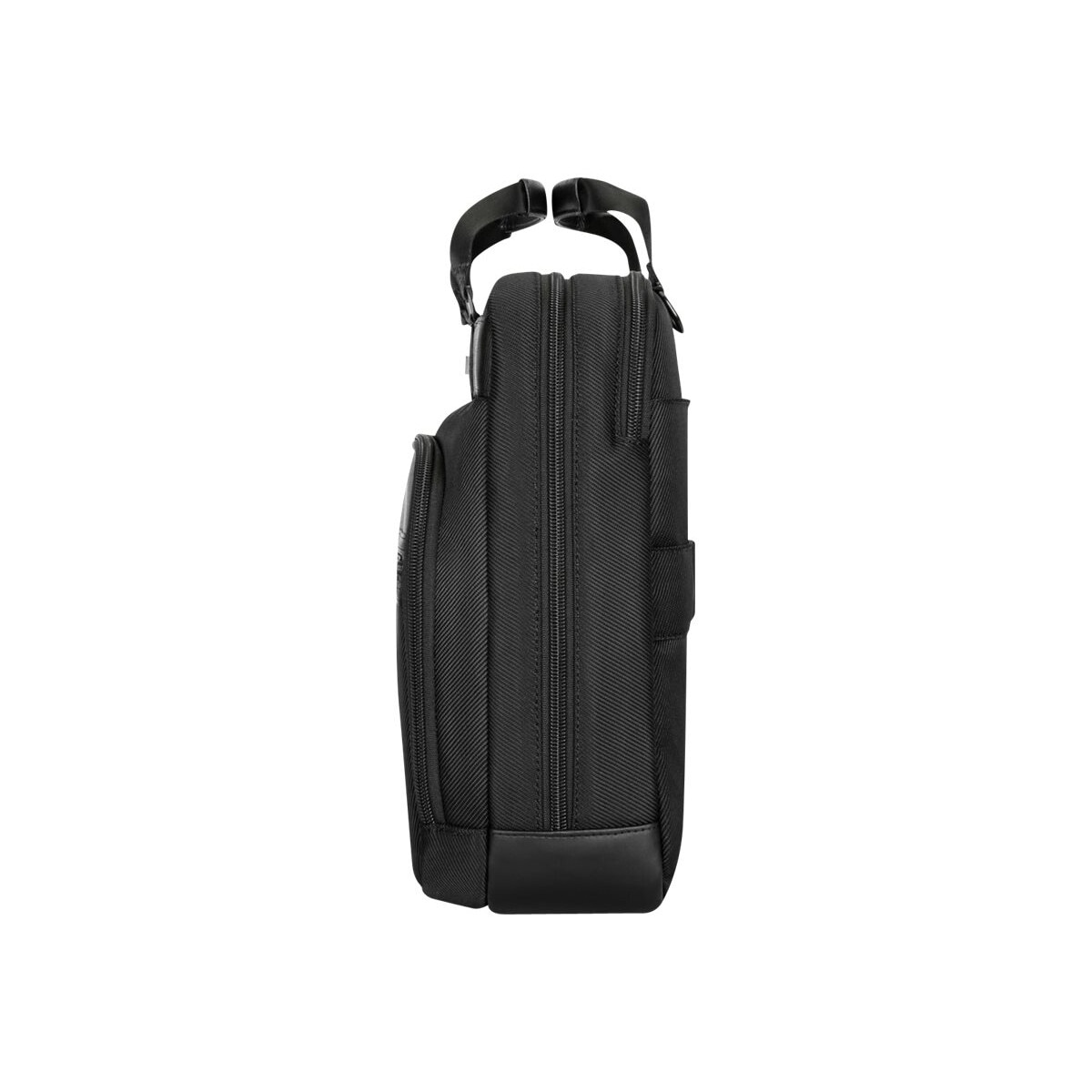 Geanta laptop Targus Mobile Elite Topload, cu bretea de umar, negru, 15.6-16", nylon