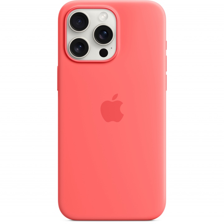 Husa Cu Grad Ridicat de Protectie MagSafe pentru Apple iPhone 15 Pro Max, Grip Pro, I25, Coral