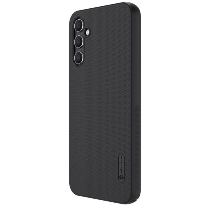 Husa Protectie pentru Samsung Galaxy A14 A145 / A14 5G A146, Super Frosted Shield, Grip Pro, U29, Deep Dark