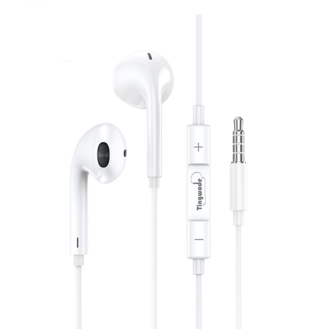 Casti In-ear, Microfon, Control Multifunctional, Cablu 1.2m, Alb