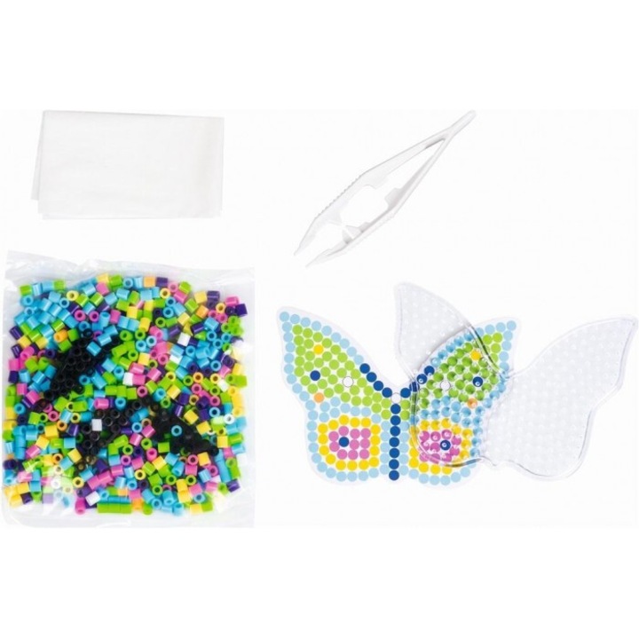 Set artizanat pentru copii, Knorr Prandell, Margele de calcat, 3+, 152x219 mm, Multicolor