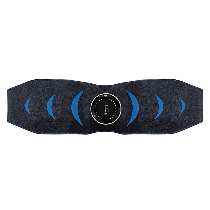 Aparat de Masaj Corporal Portabil Stnqtsrv, 8 Moduri, 19 Nivele Intensitate, USB, Negru