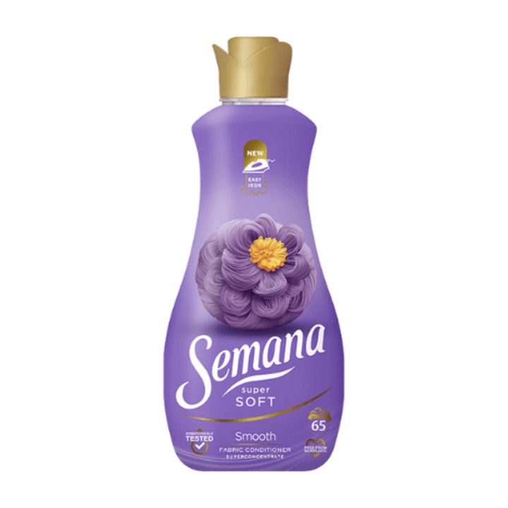 Balsam de Rufe Superconcentrat Semana Super Soft Smooth 65 spalari, 1.3 L