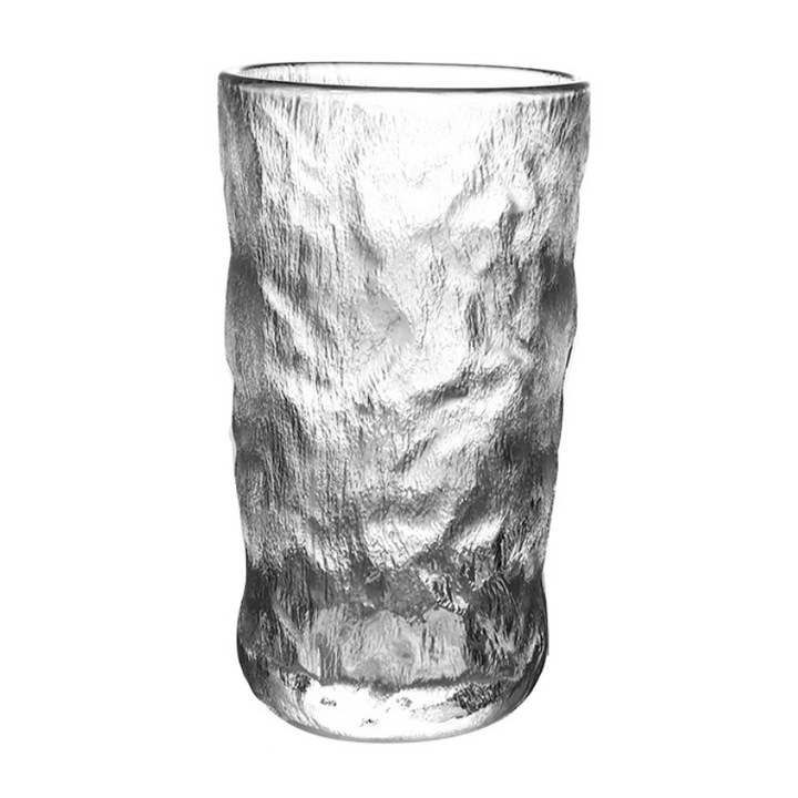 Чаша Mindblower Frosty Tall, Изработена от стъкло, Прозрачна, 13,8 x 5,8 x 7,3 cm, Ергономично и лесно за боравене, За различни видове напитки, 380 мл