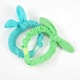 Set 2 elastice de par in nuante de verde, Meli Melo Paris