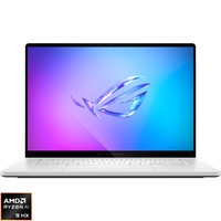 Laptop Gaming ASUS ROG Zephyrus G16 GA605WI cu procesor AMD Ryzen AI 9 HX 370 pana la 5.1GHz, 16", WQXGA, OLED, 240Hz, 32GB LPDDR5x, 1TB SSD, NVIDIA GeForce RTX 4070 8GB GDDR6, No OS, PLATINUM WHITE