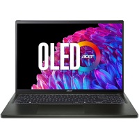 Laptop Acer Swift Edge 16 OLED SFE16-44-R1CW cu procesor AMD Ryzen 7 8840U pana 5.1GHz, 16", 3.2K, OLED, 32GB LPDDR5X RAM, 1TB SSD, AMD Radeon Graphics, Windows 11 Home, Olivine Black