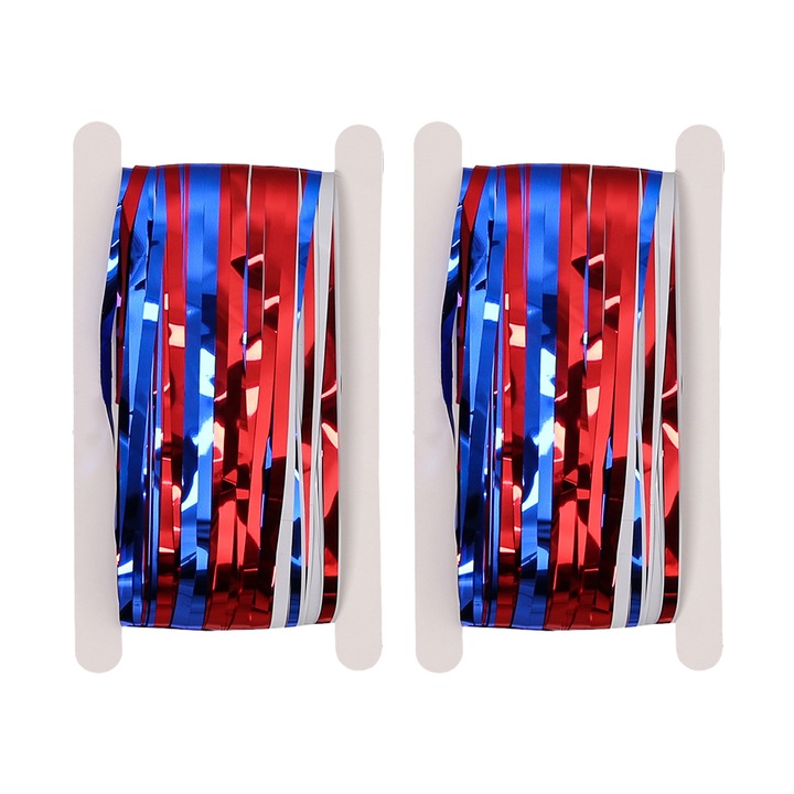 Set 2 Perdele Folie, Multicolor, 1.2m