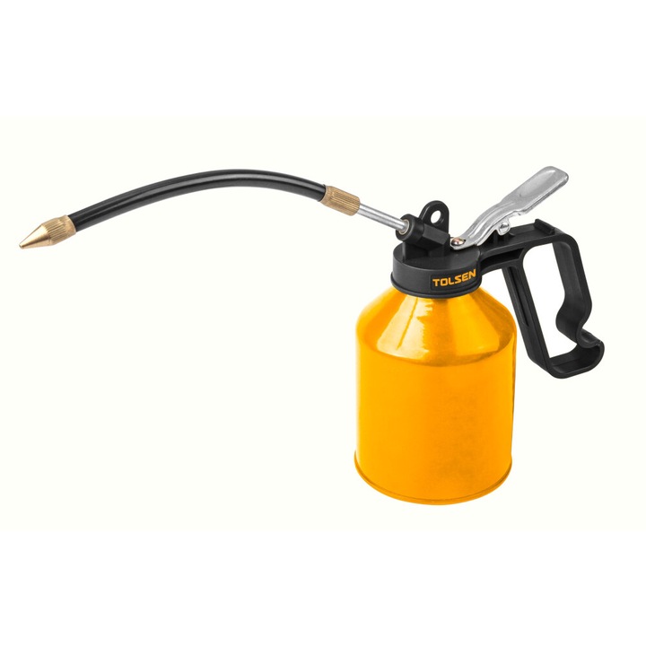 Olajpumpa, 500 ml, vastest sárga porral bevonva, Tolsen