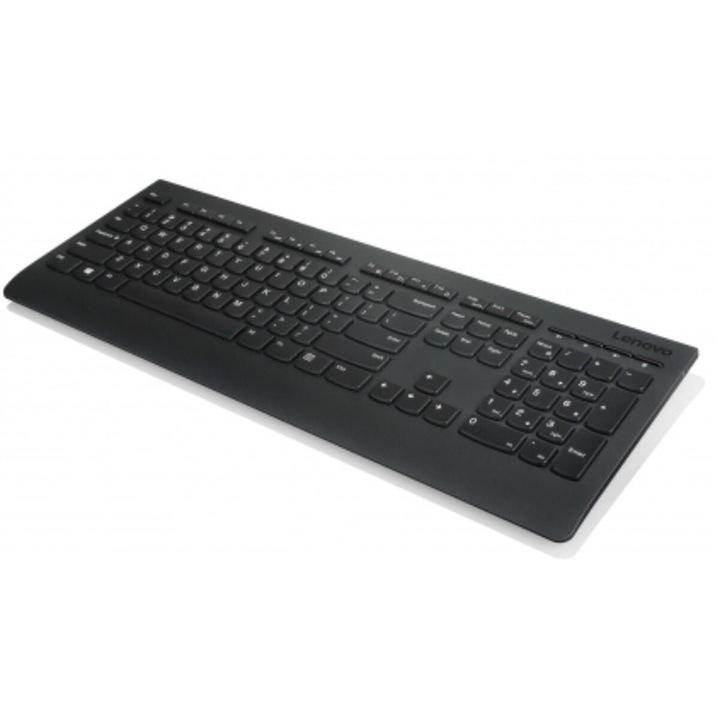 Безжична клавиатура Lenovo 4X30H56868 черна Qwerty испански
