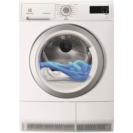 Uscator de rufe Electrolux EDC2086GW3, Condensare, 8 kg, LCD, Alb