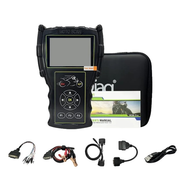Tester Diagnoza Motociclete, M100 Pro Basic, Ecran Color 5 inch, Multilingv