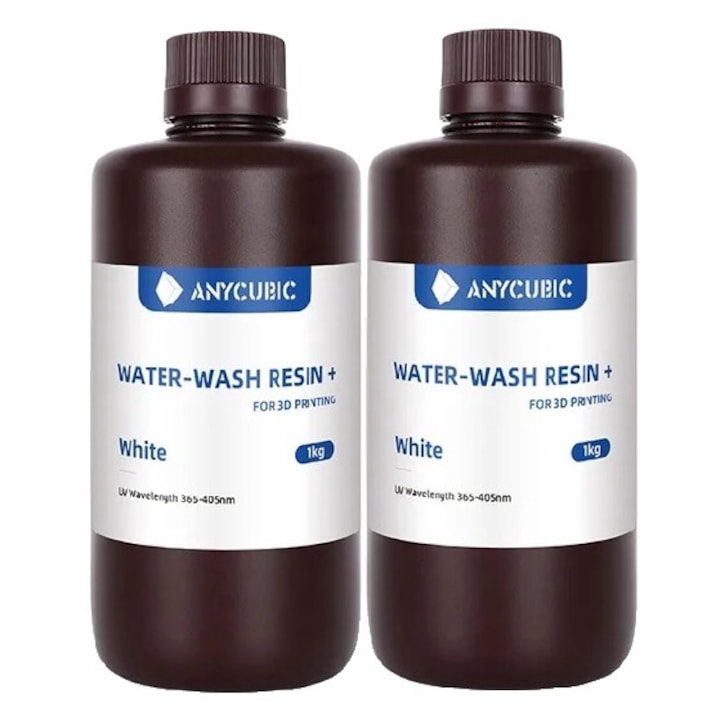 Set 2 sticle rasina lavabila, Anycubic, alb, 2kg