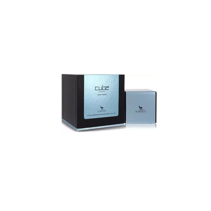 Парфюмна вода Le Gazelle Cube Blue, 75 ml, арабски парфюм