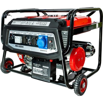 Generator pe benzina 4 timpi 5.5kW pornire electrica RAIDER RD-GG04 Generator pe benzina 4 timpi 5.5kW pornire electrica RAIDER RD-GG04