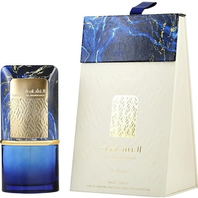 Apa de parfum Lattafa Perfumes Al Nashama Caprice, Barbati, 100ml