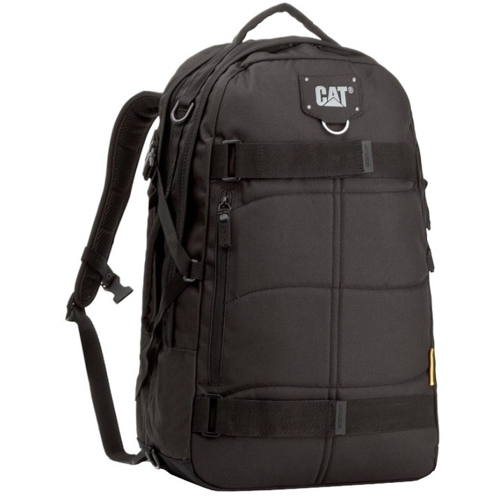 Rucsac sport unisex, Caterpillar, Bryan, Poliester, Negru