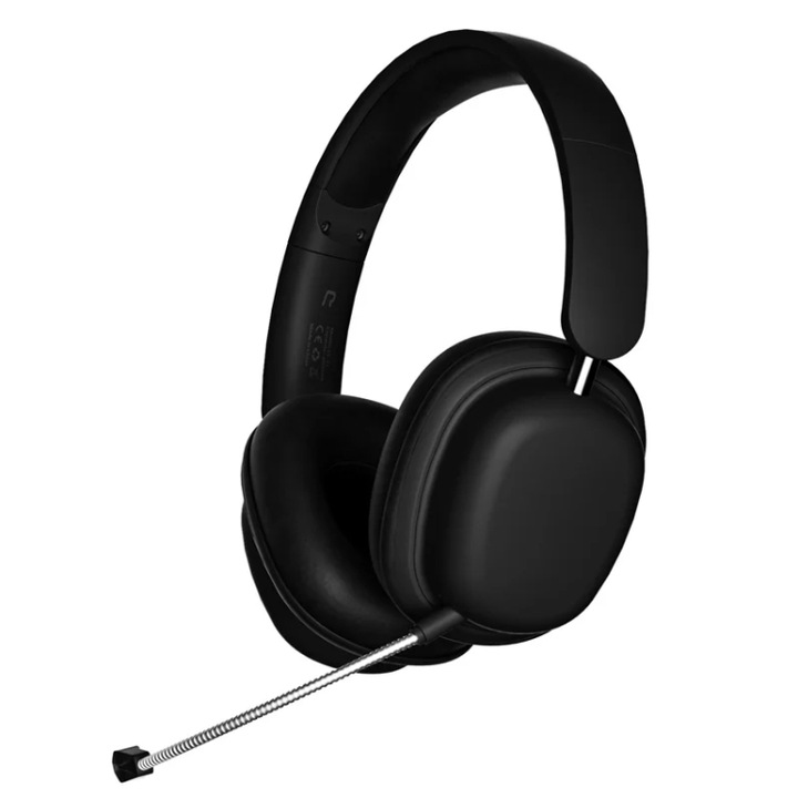 Casti wireless Over-Ear, SOYTO SY-T1, Bluetooth, Gaming, Microfon Plug-Play, Negru