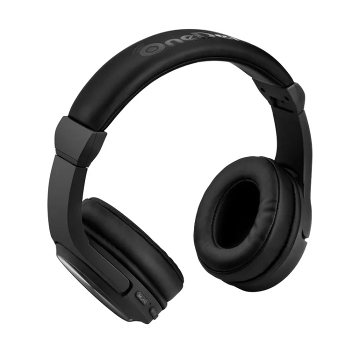 Casti de gaming Over-Ear, OneDer S1, Reducere de zgomot, Wireless, Sunet de inalta calitate, Design confortabil, Negru