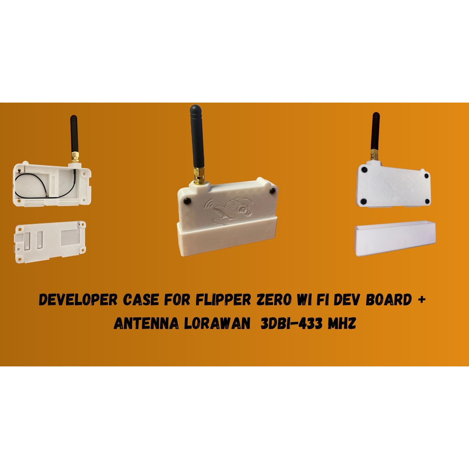 Carcasa Flipper Zero Wi Fi Developer Board + Antena 433mhz 3dBi cu ...
