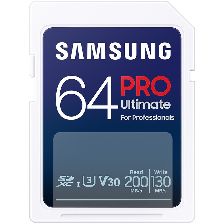 Карта памет Samsung SDXC PRO Ultimate 64GB, 200MB/s