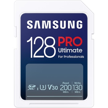 Card de memorie Samsung SDXC PRO Ultimate 128GB, 200MB/s