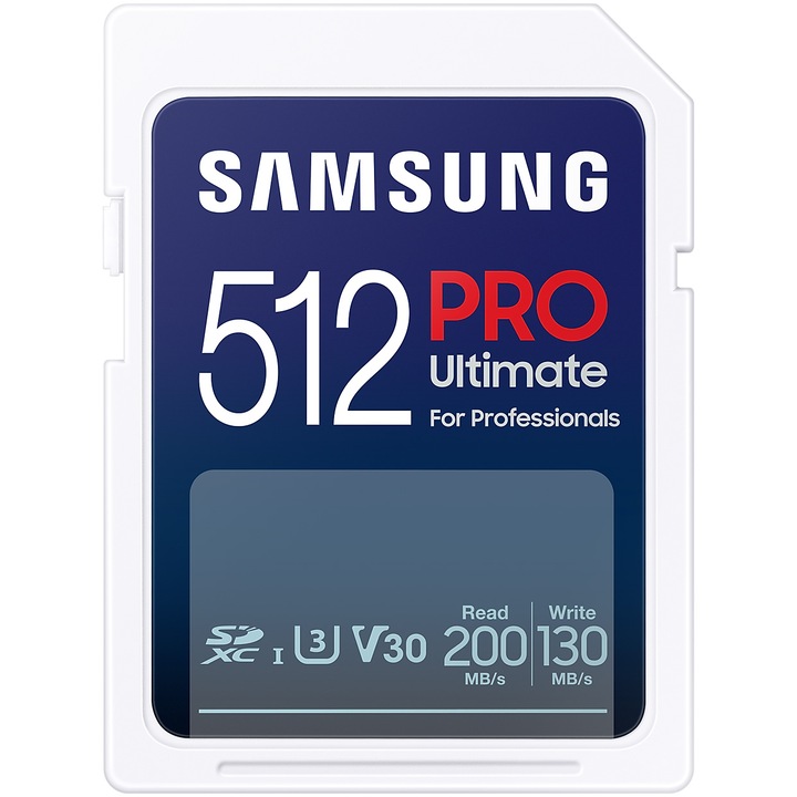 Карта памет Samsung SDXC PRO Ultimate 512GB, 200MB/s