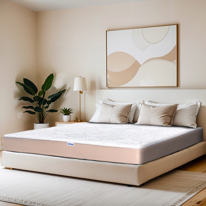 Saltea de pat, Ortopedica, Ortopedicus, Classic Ergomed, 200x180x20, Arcuri clasice, Reversibila, Fermitate medie