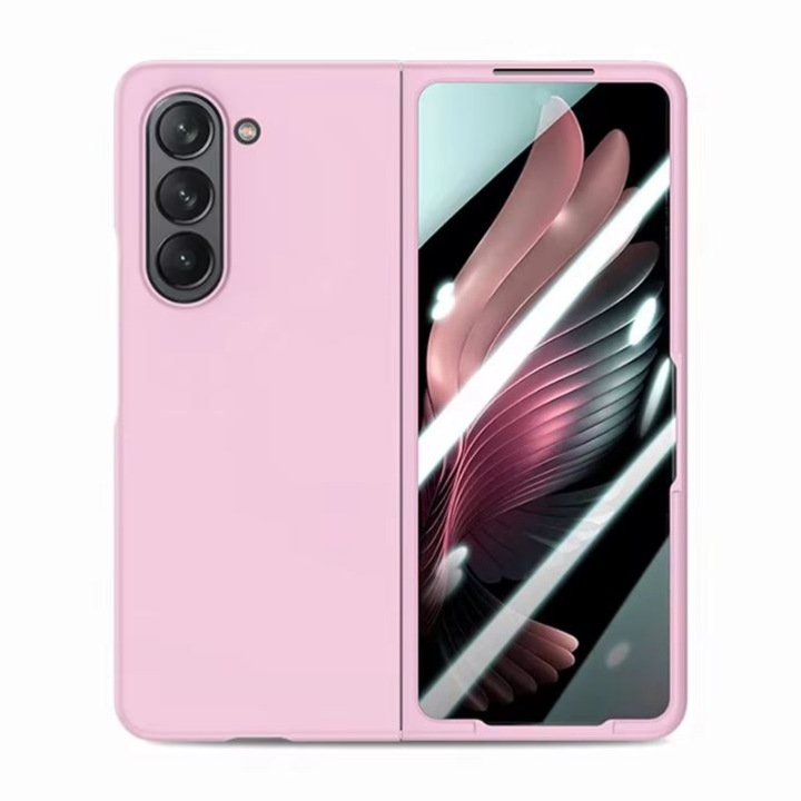 Husa de Protectie, Antisoc pentru Samsung Galaxy Z Fold 6, Protectie pentru Ecran, Roz