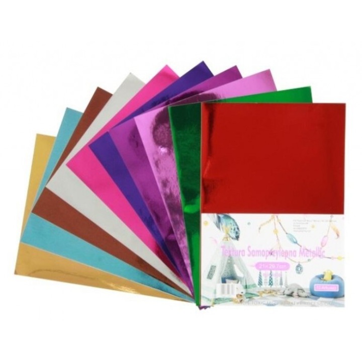 Set 10 bucati carton lucru manual, Penword, Pentru artizanat, A4, Multicolor