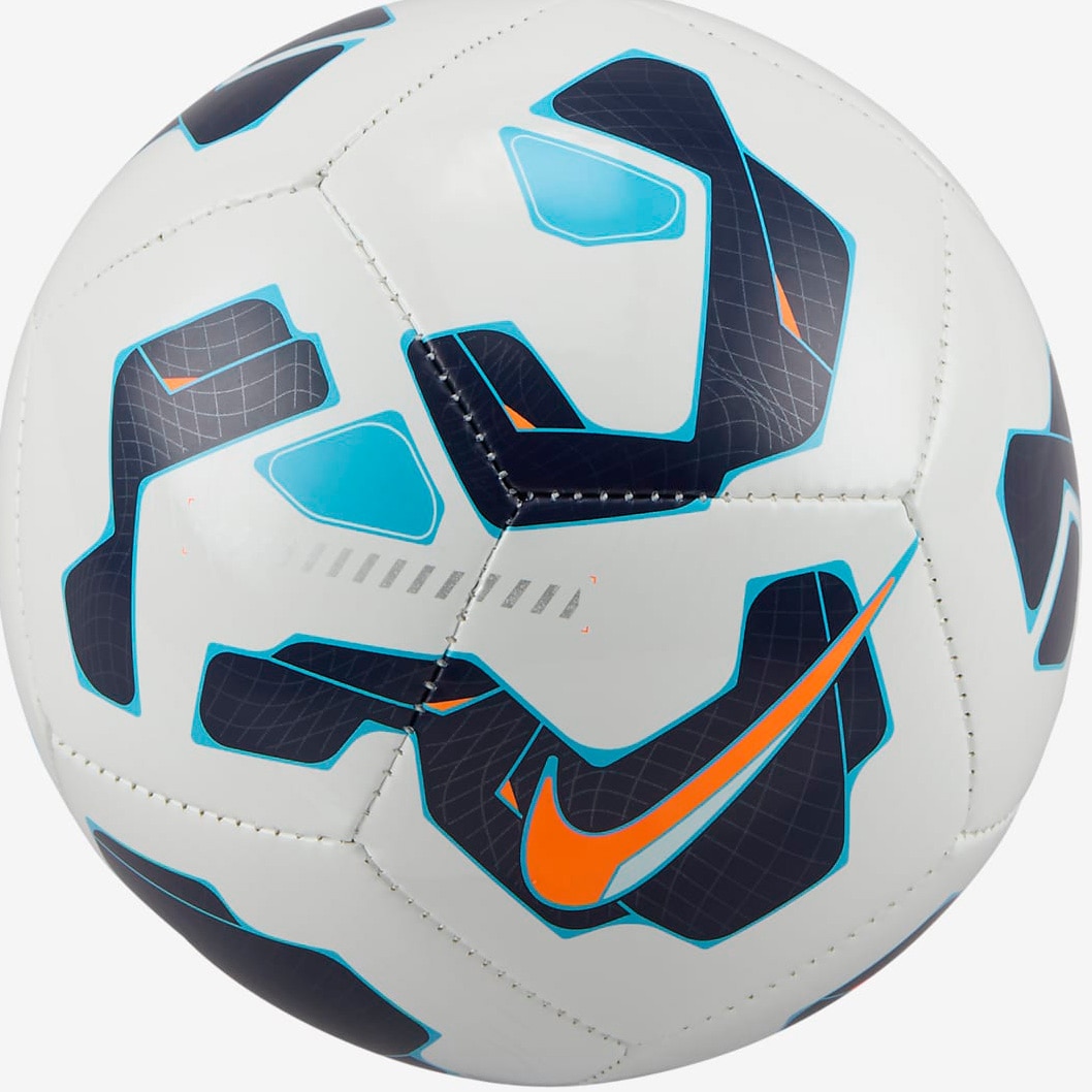 Minge fotbal mini Nike Skills, marime 1, alb/albastru