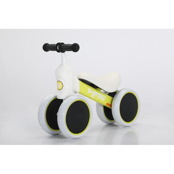Mini bicicleta copii U-Grow, galbena